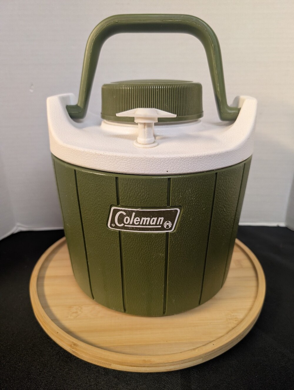 Coleman Water Jug Cooler 1 Gallon Vintage Retro Camping Picnic Drink Thermos